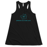 Women's Hawaiian Flowy Racerback Tank