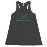 Women's Hawaiian Flowy Racerback Tank